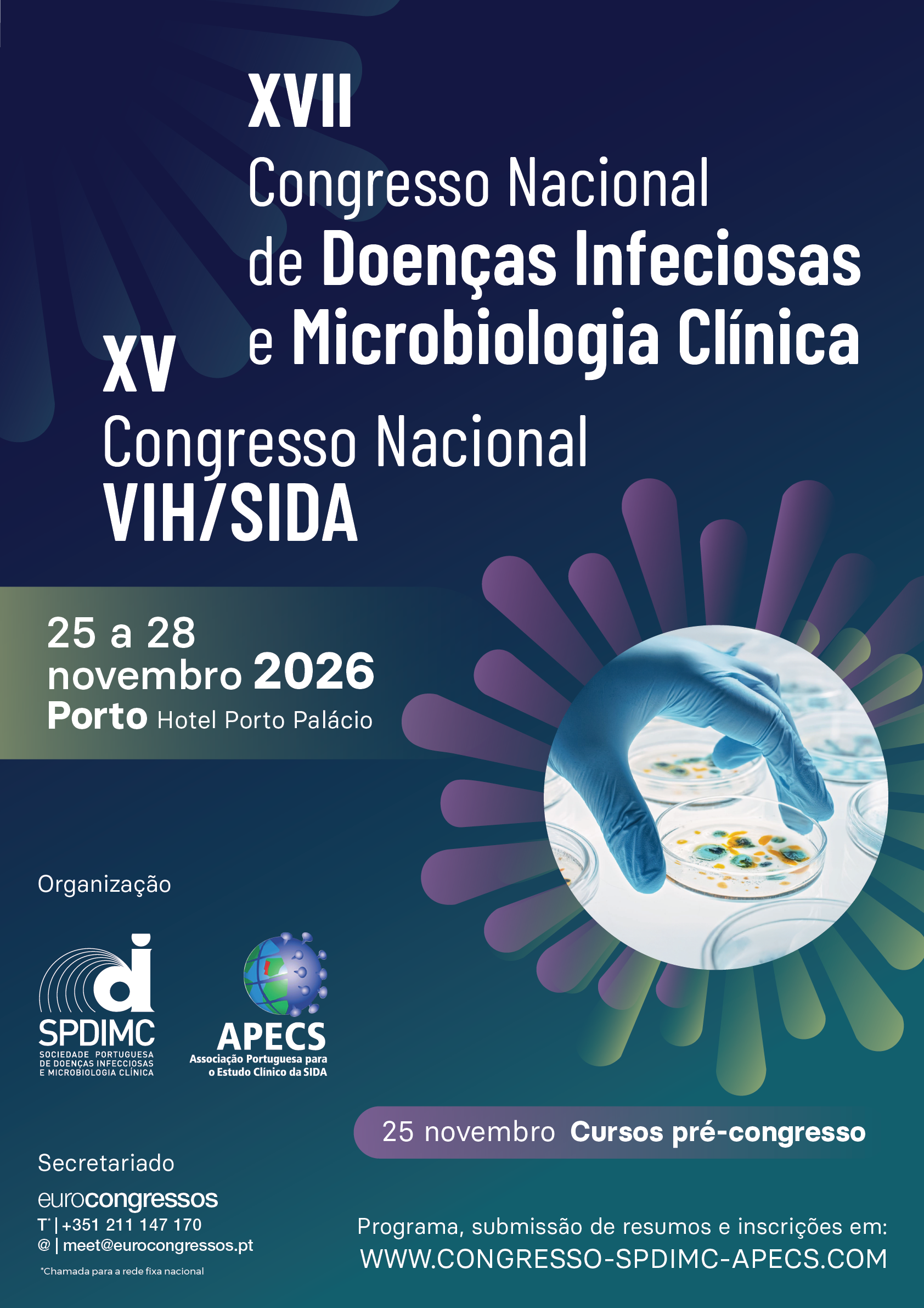 XVII Congresso Nacional de Doenças Infeciosas e Microbiologia Clínica — XV Congresso Nacional VIH/SIDA